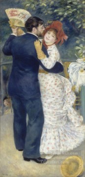Dance in the Country master Pierre Auguste Renoir Oil Paintings